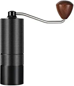 Manual Coffee Grinder with Stainless Steel Burr and Handle